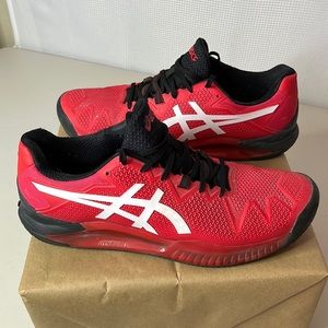Men’s ASICS Resolution 8 Tennis Shoes